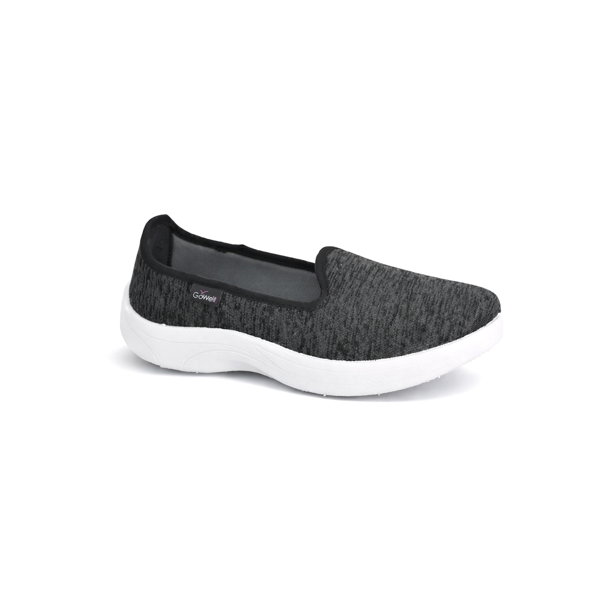 Zapatilla Acolchada Pancha Gowell Melange Oscuro Art. 470