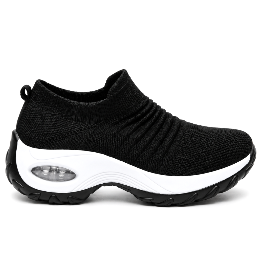Zapatilla Elastizada Plataforma Camara Aire Dama Proforce