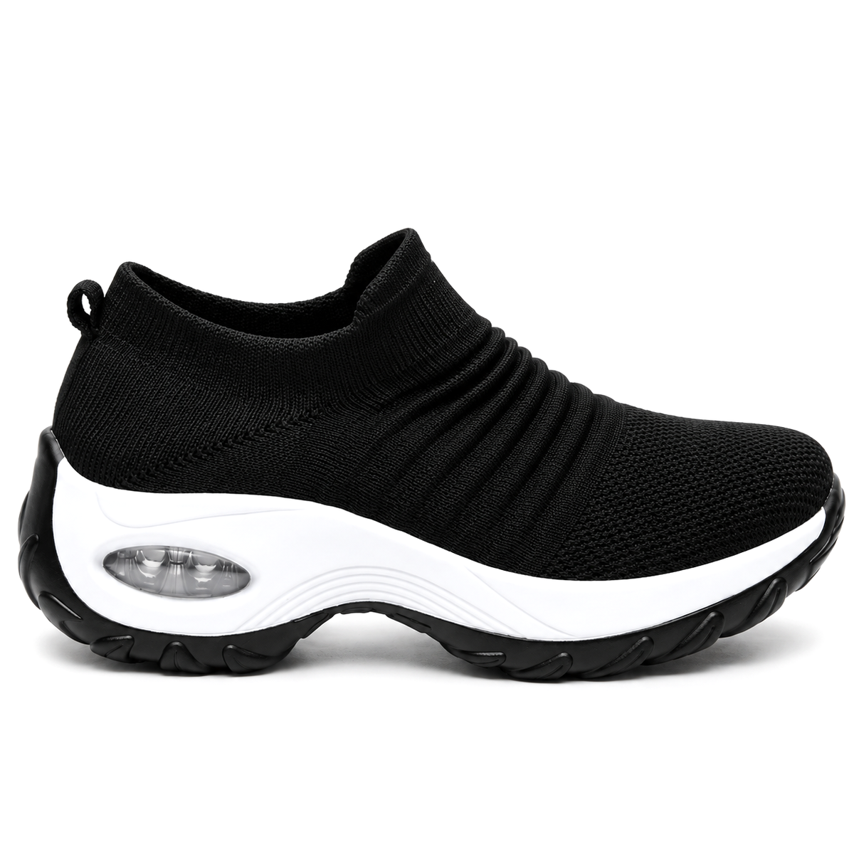 Zapatilla Elastizada Plataforma Camara Aire Dama Proforce